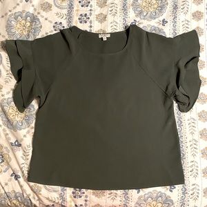 Women’s Umgee Ruffle Sleeve Top